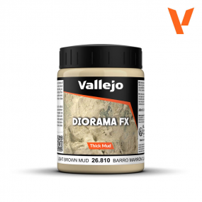 Light Brown Thick Mud Texture - 200ml -  Diorama FX