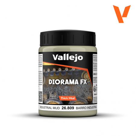 Industrial Mud Thick Mud Texture - 200ml -  Diorama FX