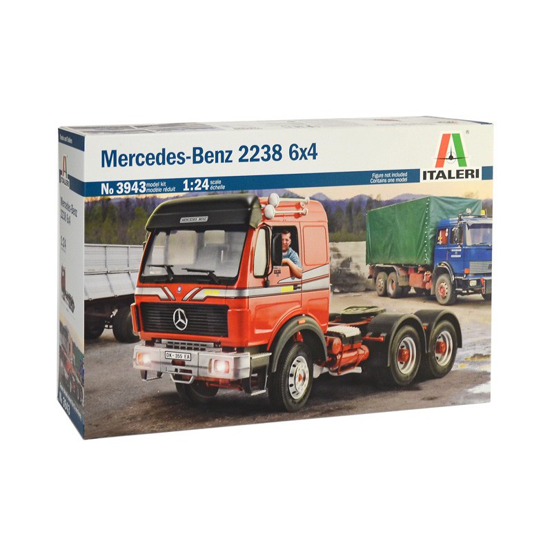 Mercedes-Benz 2238 6X4 1:24, Italeri