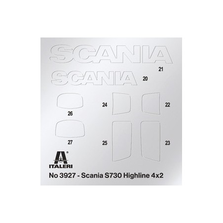 Scania S730 Highline 4X2 1:24, Italeri