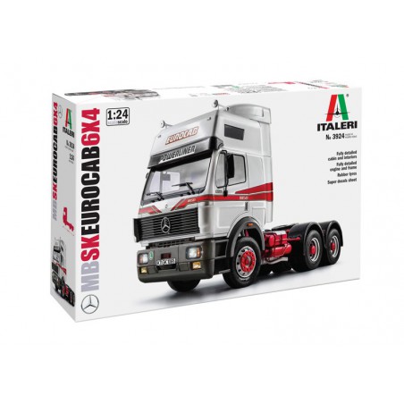 Mercedes-Benz Eurocab 6X4 1:24, Italeri