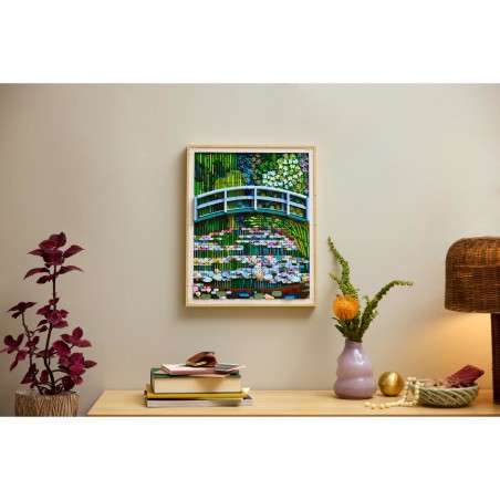LEGO Art - 31220 Brug over een vijver met waterlelies, Monet