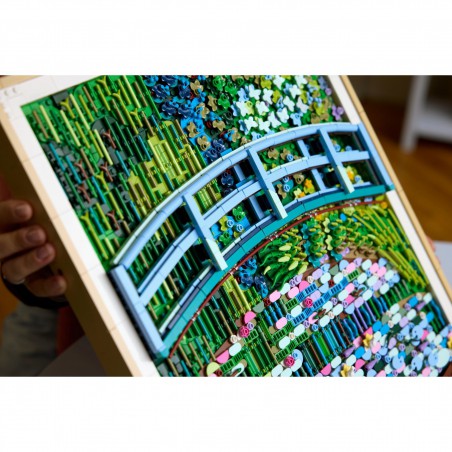 LEGO Art - 31220 Brug over een vijver met waterlelies, Monet