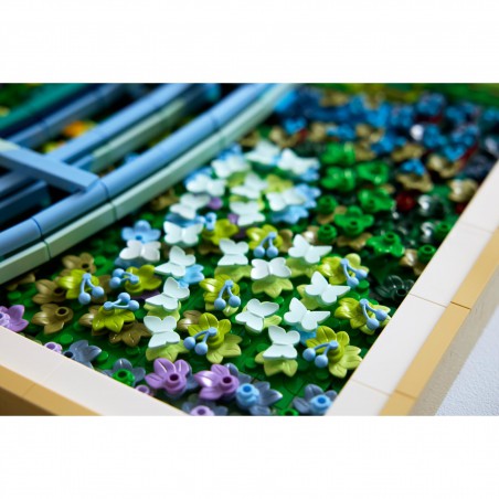 LEGO Art - 31220 Brug over een vijver met waterlelies, Monet
