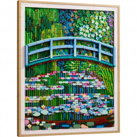 LEGO Art - 31220 Brug over een vijver met waterlelies, Monet