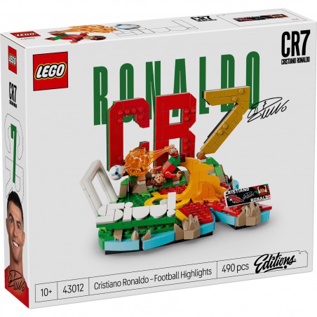 LEGO EDITIONS - 43012 Cristiano Ronaldo, voetbalhoogtepunten