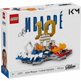 LEGO EDITIONS - 43013 Kylian Mbappé, voetbalhoogtepunten
