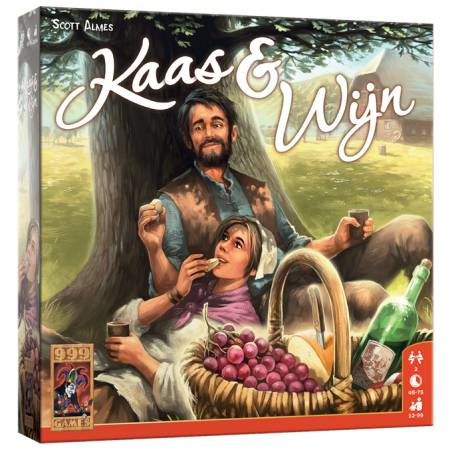 Kaas & Wijn  - Bordspel, 999games