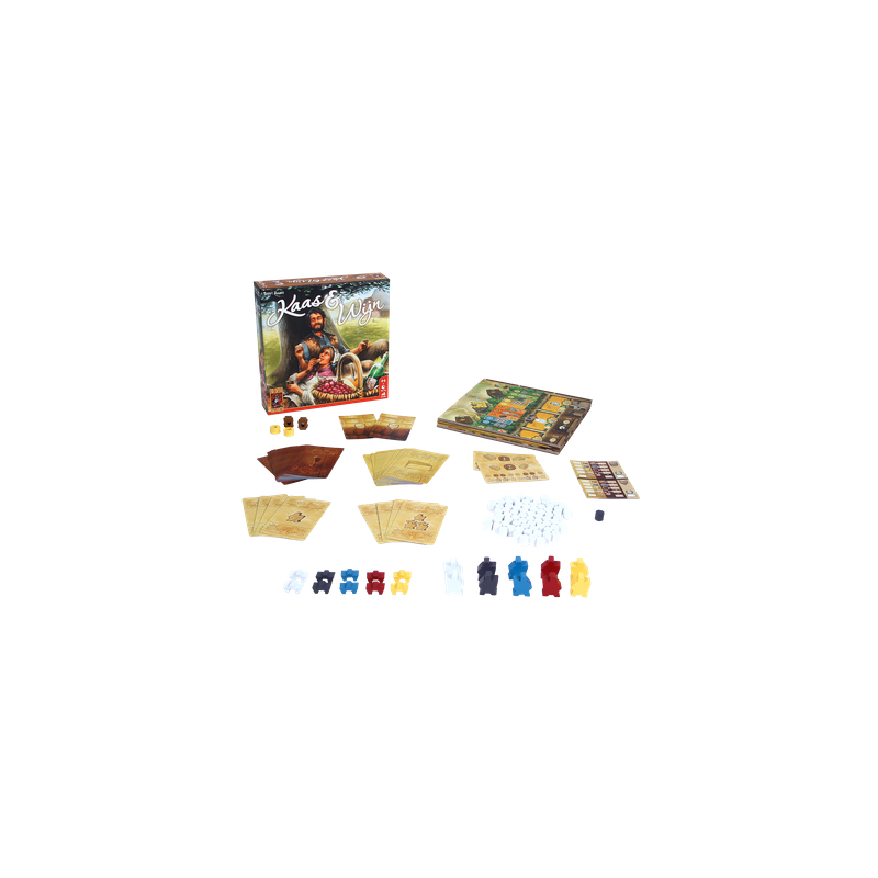 Kaas & Wijn  - Bordspel, 999games