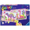 CreArt Junior, Colorful Dino's, Schilderen op nummer, Ravensburger