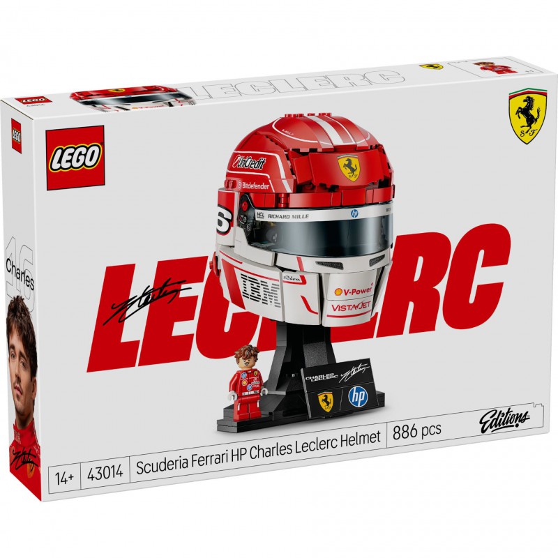 LEGO EDITIONS - 43014 Charles Leclerc, Ferrari HP helm