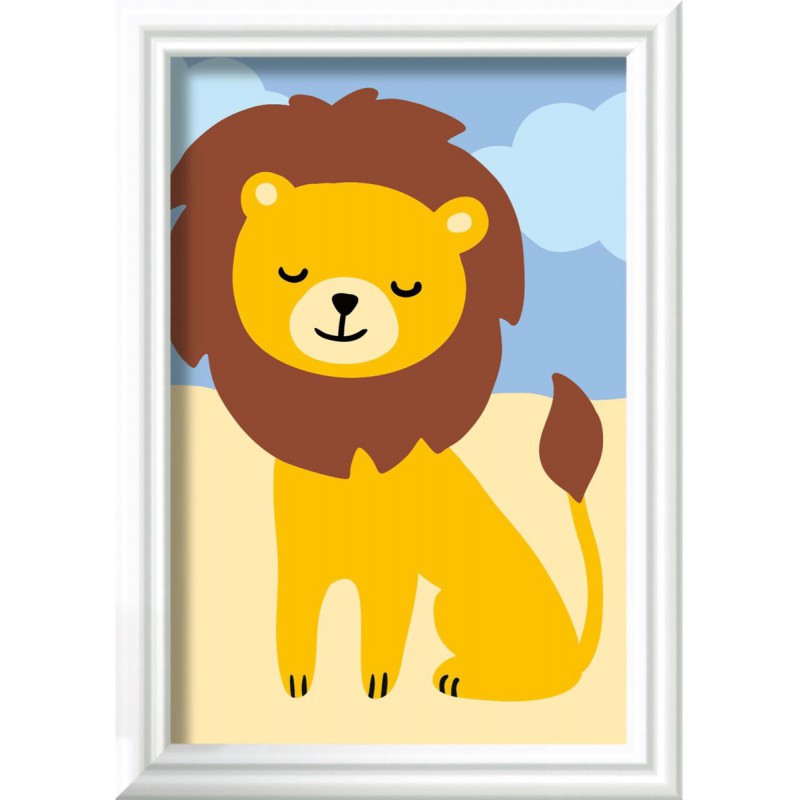 CreArt, Wild lion Schilderen op nummer, Ravensburger