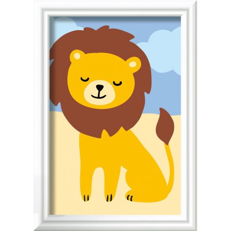 CreArt, Wild lion Schilderen op nummer, Ravensburger