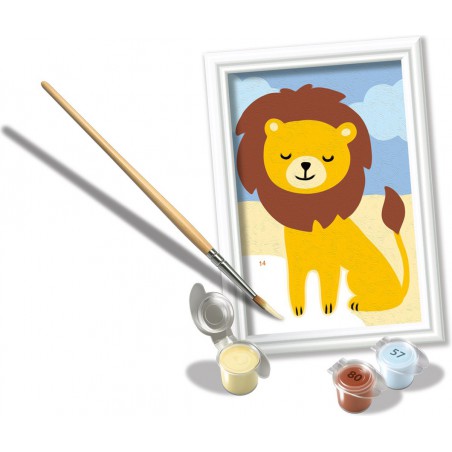 CreArt, Wild lion Schilderen op nummer, Ravensburger