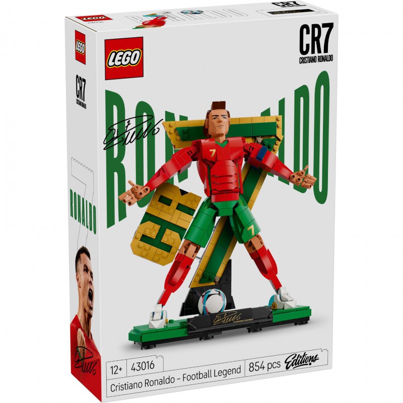 LEGO EDITIONS - 43016 Cristiano Ronaldo, voetballegende