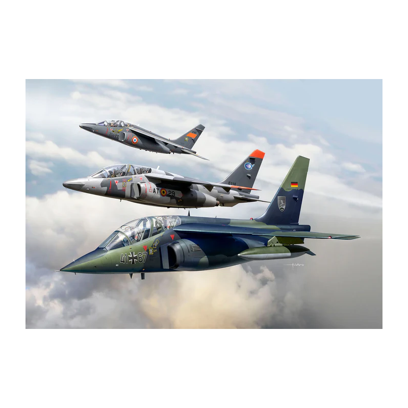 50th anniversary Alpha Jet Set 1:144, Revell