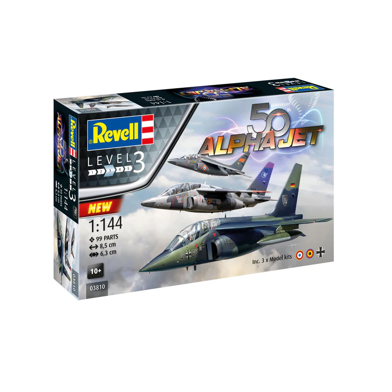 50th anniversary Alpha Jet Set 1:144, Revell