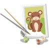 CreArt, Wild monkey Schilderen op nummer, Ravensburger