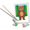 CreArt, Wild bear Schilderen op nummer, Ravensburger