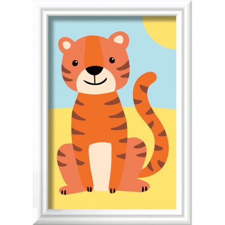 CreArt, Wild Tiger Schilderen op nummer, Ravensburger