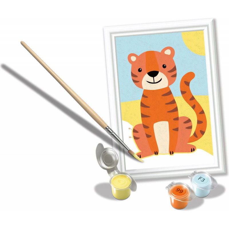 CreArt, Wild Tiger Schilderen op nummer, Ravensburger