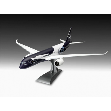 Gift set, A350-900 Lufthansa 100 year, 1:25, Revell