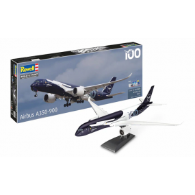 Gift set, A350-900 Lufthansa 100 year, 1:25, Revell