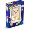 CreArt, Cute Piglet, Schilderen op nummer, Ravensburger