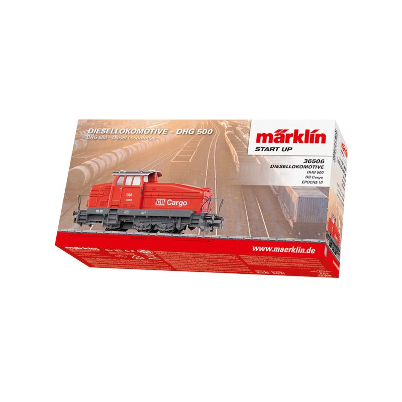 Märklin H0 - Diesellocomotief DHG 500 DB Cargo, Periode VI, 36506