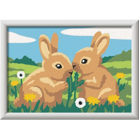 CreArt, Bunny Friends Schilderen op nummer, Ravensburger