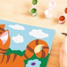 CreArt, Cat with butterfly Schilderen op nummer, Ravensburger