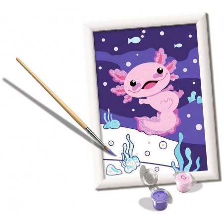CreArt, Axolotl Schilderen op nummer, Ravensburger