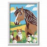 CreArt, Paard en poesje Schilderen op nummer, Ravensburger