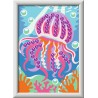 CreArt, Trendy jellyfish Schilderen op nummer, Ravensburger