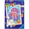 CreArt, Trendy jellyfish, Schilderen op nummer, Ravensburger