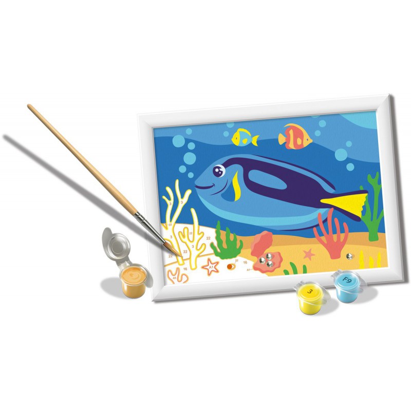 CreArt, Dorie fish Schilderen op nummer, Ravensburger
