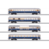 Märklin-H0, Set TEE - Rheingold rijtuigen 'Tin Plate', 40852