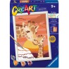 CreArt, Giraffes, Schilderen op nummer, Ravensburger