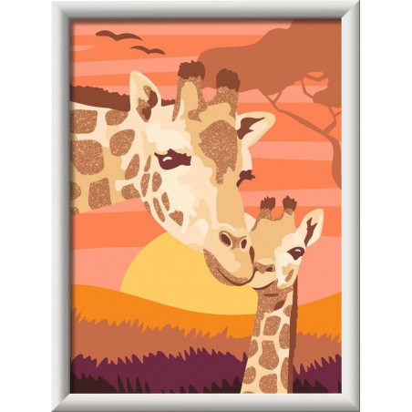 CreArt, Giraffes Schilderen op nummer, Ravensburger