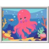 CreArt, Octopus (Neon) Schilderen op nummer, Ravensburger