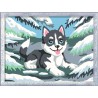 CreArt, Cheeky Husky, Schilderen op nummer, Ravensburger