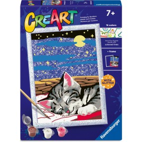 CreArt, Dreaming Cats, Schilderen op nummer, Ravensburger