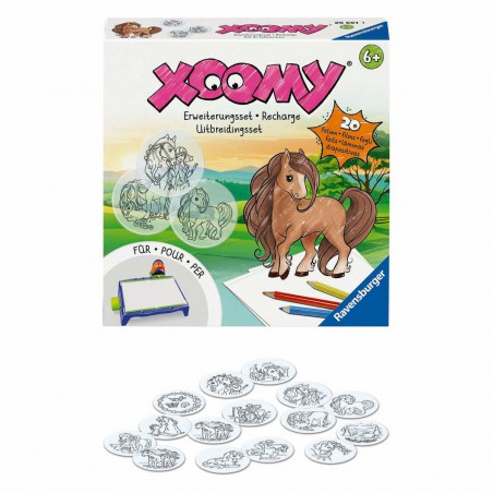 Xoomy refill films, Horses Ravensburger uitbreidingsset
