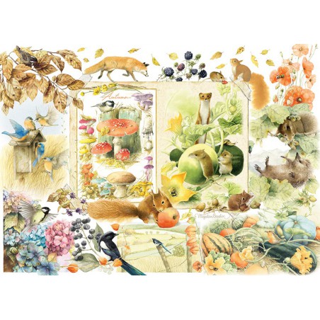 Nature Journal: Autumn, Cobble Hill 1000 stukjes