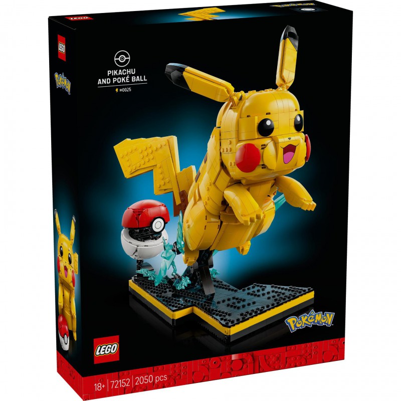 LEGO - 72152 Pikachu en Pokeball