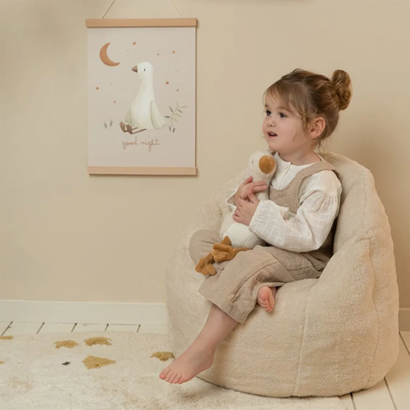 Kinderfauteuil, soft beige - Little Dutch