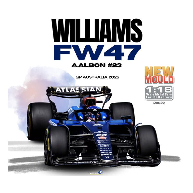 Williams FW47 Alex Albon nr23 GP Australia '25 Formule 1 - 1:18 - Solido