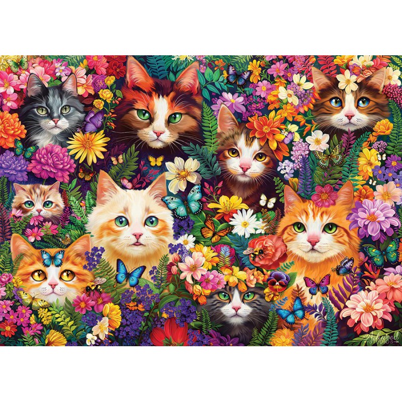 Blooming Whiskers Cobble Hill 1000 stukjes