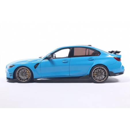 BMW M3 (G80) Performance Parts '24, blauw - 1:18 - Solido