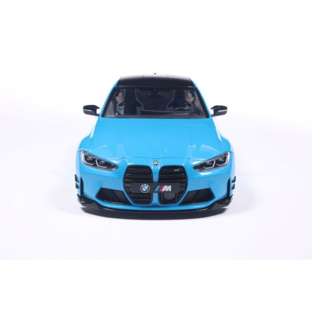 BMW M3 (G80) Performance Parts '24, blauw - 1:18 - Solido
